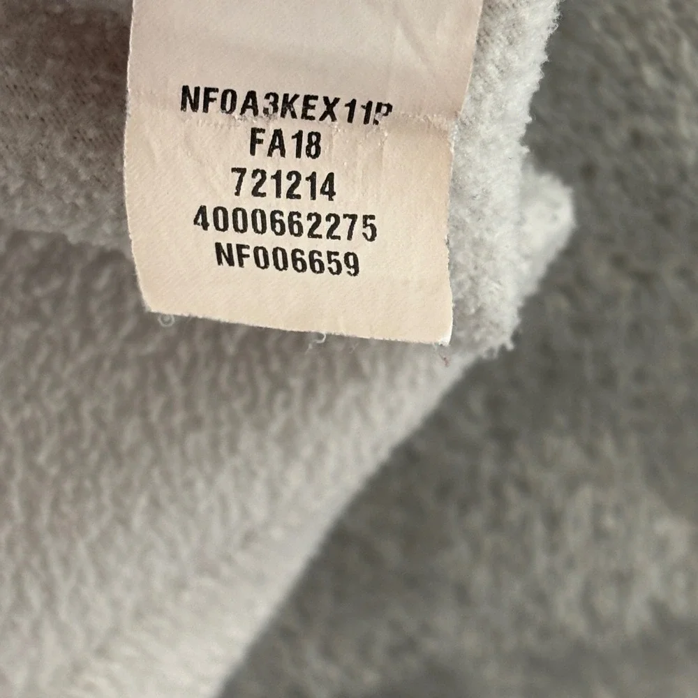 The North Face 1/2‎ Zip Fleece Pullover Mens XL Green Off White Yellow Pockets